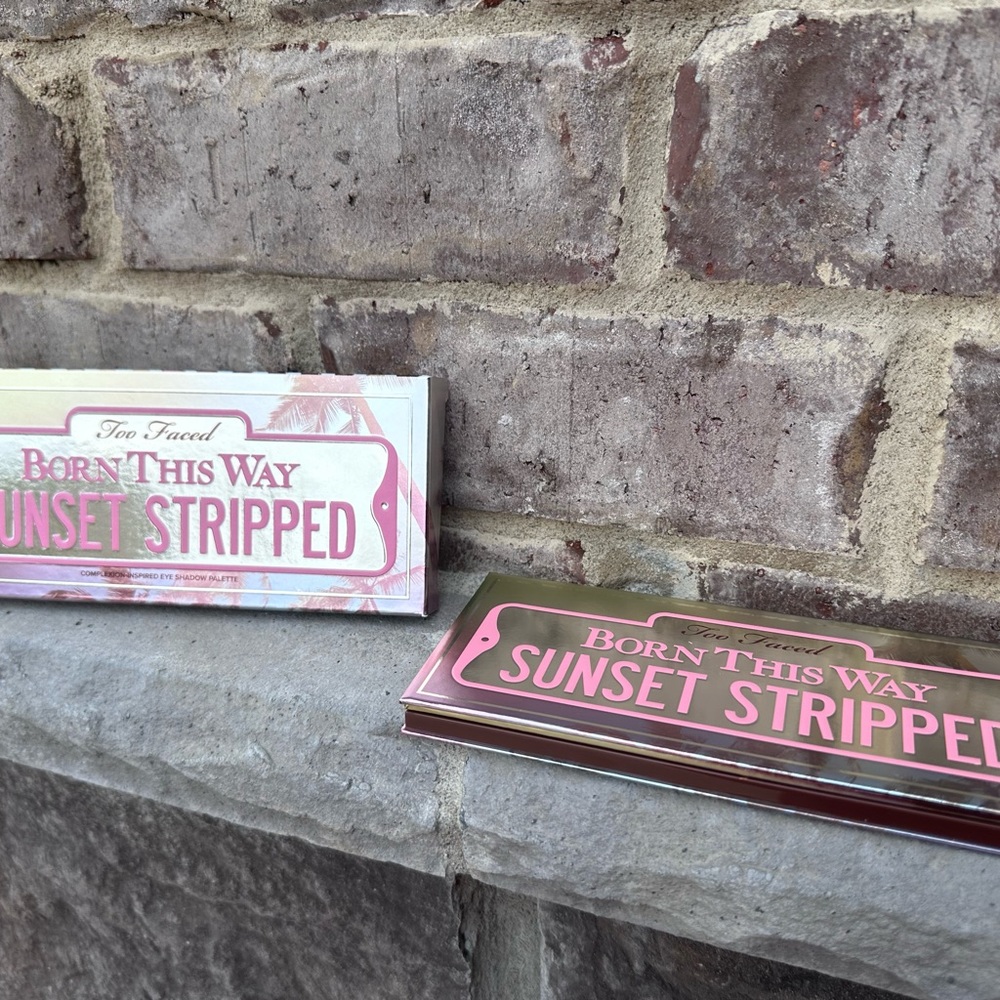 NIB Too Faced Born This Way Sunset Stripped Eyeshadow Palette